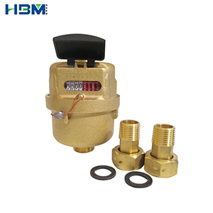 Brass Rotary Piston Liquid Sealed Water Meter