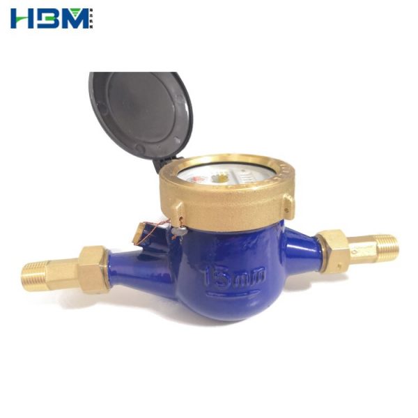 Dry-dial Brass Body Cold Water Meters DN15