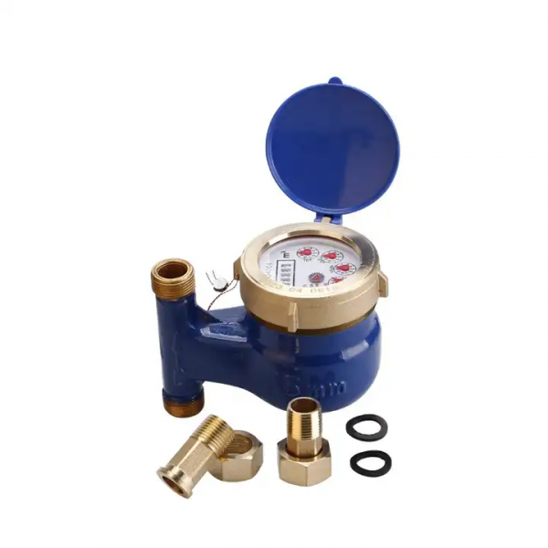 Brass Body Vertical Multi Jet Water Meters DN15-50mm